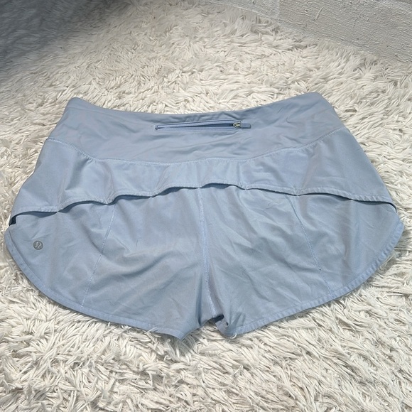 Lululemon Speed Up Short High-Rise *2.5" Blue Cast - Picture 5 of 7